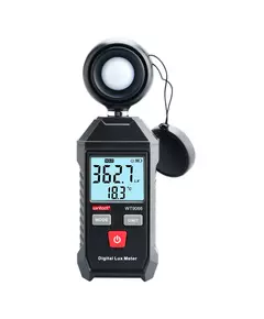 Измеритель уровня освещенности (люксметр) + термометр WINTACT WT9066, фото  | SNABZHENIE.com.ua