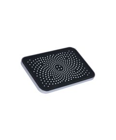 Лейка для душа Qtap Hlavova 260x180 мм, прямоугольная, хром/черный, фото  | SNABZHENIE.com.ua