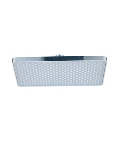 Лейка для душа Qtap Hlavova 280x280 мм, прямоугольная, хром, фото  | SNABZHENIE.com.ua