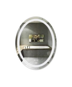 Зеркало Lidz Vida 800x600 с LED-подсветкой и диммером, фото  | SNABZHENIE.com.ua