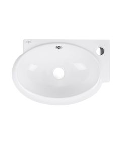 Раковина Qtap Leo 430x290x140 см, біла, модель QT11115011RW, фото  | SNABZHENIE.com.ua