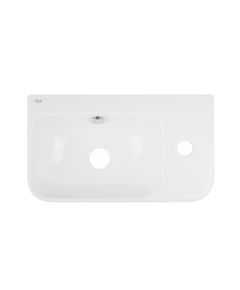 Раковина Qtap Tern 450x260x155 мм, біла, модель QT17115117RW, фото  | SNABZHENIE.com.ua