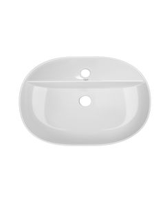 Раковина Qtap Scorpio 610x400x120 мм, белая, фото  | SNABZHENIE.com.ua