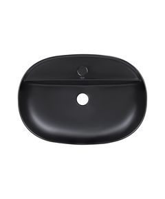 Раковина-чаша Qtap Scorpio 610x400x120 черная матовая, фото  | SNABZHENIE.com.ua