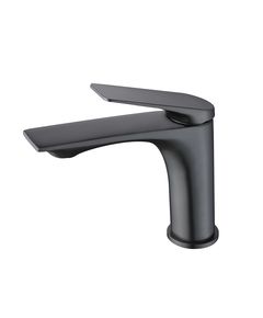 Смеситель для раковины Qtap Vlasta New Gunmetal Black PVD, фото  | SNABZHENIE.com.ua