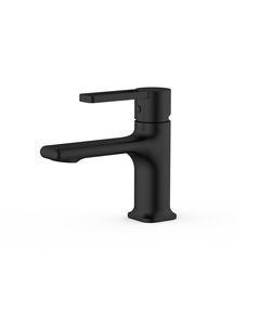 Смеситель для раковины Qtap Taurus QTTAU270BLM45660, черный матовый, фото  | SNABZHENIE.com.ua