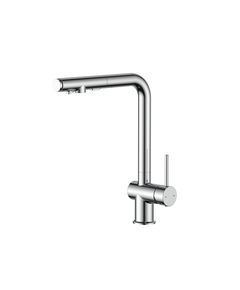 Смеситель для кухни Qtap Rozcesti с выдвижным изливом, фото  | SNABZHENIE.com.ua
