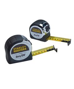 Рулетка FatMax® 5м/16х25мм + 8/26х25мм, хромований корпус STANLEY, фото  | SNABZHENIE.com.ua