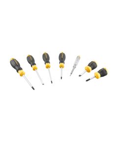 Набір з семи викруток CushionGrip STANLEY STHT16166-0, фото  | SNABZHENIE.com.ua