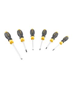 Набор из шести отверток CushionGrip STANLEY, фото  | SNABZHENIE.com.ua