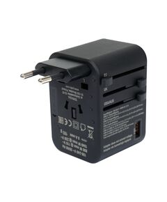 Адаптер-розетка YATO 110-240 В, до 8А с универсальными гнездами, фото  | SNABZHENIE.com.ua