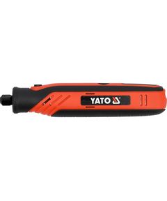 Акумуляторна Міні-шліфмашинка YATO Li-Ion 3,6 В, 1,5 АГ з тримачем 2,3/3,2 мм, фото  | SNABZHENIE.com.ua