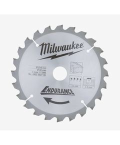 Диск пильный MILWAUKEE Ø210/30мм, 24 зуба, арт. 4932352135, фото  | SNABZHENIE.com.ua