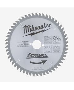Диск пиляльный MILWAUKEE Ø210/30мм, 54 зуба, фото  | SNABZHENIE.com.ua