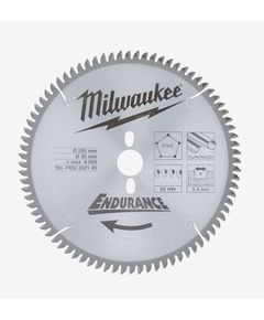 Диск пильный MILWAUKEE Ø250/30мм, 80 зубьев, фото  | SNABZHENIE.com.ua