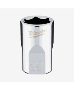 Головка метрическая хромованная 3/8 MILWAUKEE, 13 мм, фото  | SNABZHENIE.com.ua