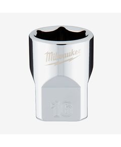 Головка хромована метрична 3/8'' MILWAUKEE, 16 мм, фото  | SNABZHENIE.com.ua