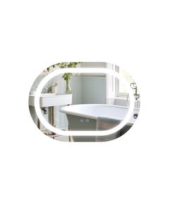 Зеркало Qtap Gemini 650x900 с LED-подсветкой и антизапотеванием, фото  | SNABZHENIE.com.ua