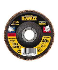 Круг шліфувальний лепестковий DeWALT DT30602 - 125мм, 80 грит, фото  | SNABZHENIE.com.ua