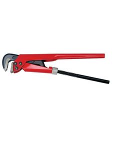 Ключ трубний MASTERTOOL 90° 1 закалені губки 76-0741, фото  | SNABZHENIE.com.ua
