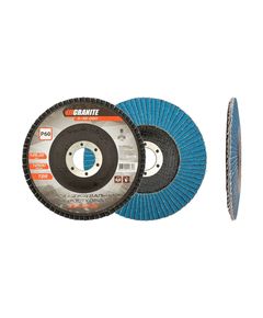 Шлифовальный диск лепестковый GRANITE ZIRCONIA Т29 125х22 мм зерно 60, фото  | SNABZHENIE.com.ua