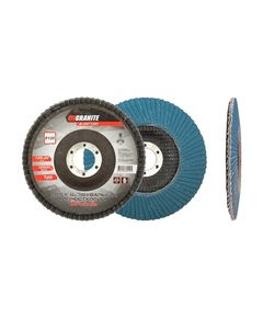 Лепестковый шлифовальный диск GRANITE ZIRCONIA Т29 125x22 мм 120 зерно, фото  | SNABZHENIE.com.ua