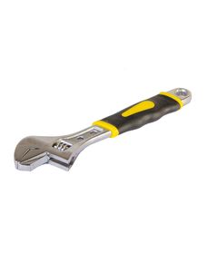 Ключ разводной MASTERTOOL 250 мм 0 – 38 мм переставная губка CrV рукоятка с двухкомпонентной накладкой, фото  | SNABZHENIE.com.ua