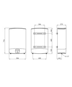 Водонагреватель Ariston VLS EVO 50 EU с мокрым ТЭН, 50 л, фото  | SNABZHENIE.com.ua