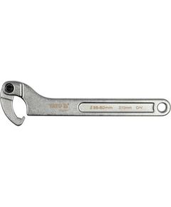 Ключ гаковий з носиком YATO на шарнірі, діапазон M 35-50 мм, 210 мм, фото  | SNABZHENIE.com.ua