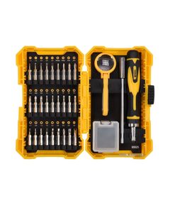 Викрутка реверсивна для точних робіт VOREL: тріщотка, набір насадок, торцевих головок 1/4. 38 елементів., фото  | SNABZHENIE.com.ua