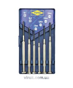Набір прецизійних викруток VOREL: SL. Cr-V 6 шт. [20/100], фото  | SNABZHENIE.com.ua