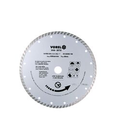 Диск отрезной алмазный VOREL : TURBO &Oslash;= 230 мм, фото  | SNABZHENIE.com.ua
