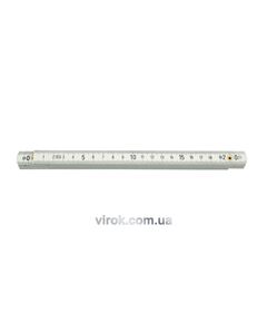 Металевий складний метр VOREL: L= 1 м [20/200], фото  | SNABZHENIE.com.ua