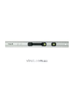 Лінійка столярна VOREL: алюміній, 2 вічка, L= 600 мм, фото  | SNABZHENIE.com.ua
