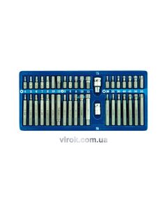 Насадки викруткові VOREL Cr-V, на тріщатку спеціальні, в металевому боксі. Набір 40 шт., фото  | SNABZHENIE.com.ua