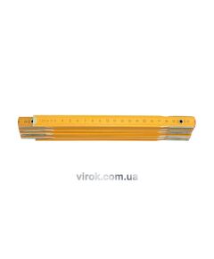 Складний дерев'яний метр VOREL: L= 2 м, фото  | SNABZHENIE.com.ua