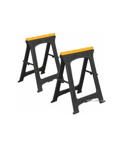 Стійки розкладні пластикові VOREL для макс. навантаження 75 кг, 2 шт., фото  | SNABZHENIE.com.ua