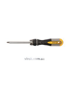 Телескопічна викрутка VOREL: 8 насадок, Cr-V [12/72], фото  | SNABZHENIE.com.ua