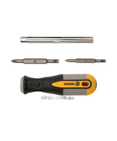 Викрутка двусторонняя VOREL: 6 в 1 Cr-V [12/72], фото  | SNABZHENIE.com.ua