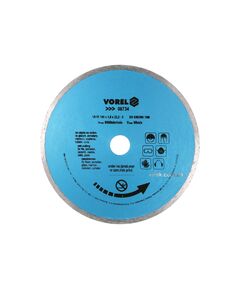 Диск відрізний алмазний суцільний VOREL : &Oslash;= 180 мм [15/60], фото  | SNABZHENIE.com.ua