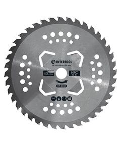 Ніж для мотокоси INTERTOOL DT-2350, ø255 мм, 40Т, 4 підрізні лопаті, фото  | SNABZHENIE.com.ua