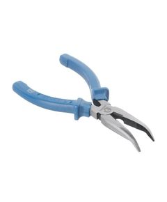 Щипці вигнуті подовжені 160 мм INTERTOOL HT-0124, фото  | SNABZHENIE.com.ua