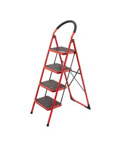Стремянка INTERTOOL LT-0038, 4 ступені, висота 1374 мм, фото  | SNABZHENIE.com.ua