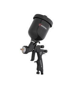 Краскопульт HVLP BLACK M-DIAMOND 1.8 мм, 600 мл, професійний INTERTOOL, фото  | SNABZHENIE.com.ua