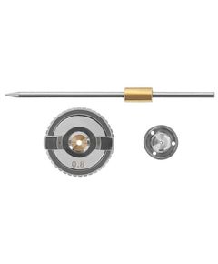 Комплект форсунок 0.8мм для краскопульта HVLP INTERTOOL PT-2002, фото  | SNABZHENIE.com.ua