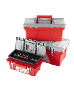 Комплект ящиков для инструментов с замком INTERTOOL BX-0503, 3 шт., фото  | SNABZHENIE.com.ua