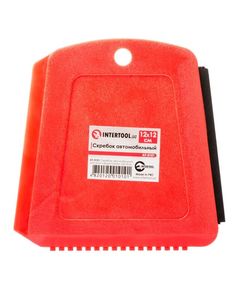 Скребок автомобільний для скла з водосгоном INTERTOOL AT-0101, 12x12 см, фото  | SNABZHENIE.com.ua