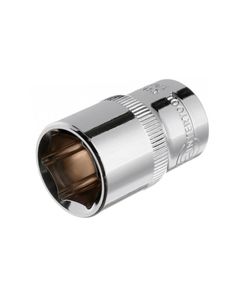 Головка шестигранная 1/2 17x38 мм хром-ванадий INTERTOOL ET-0017, фото  | SNABZHENIE.com.ua