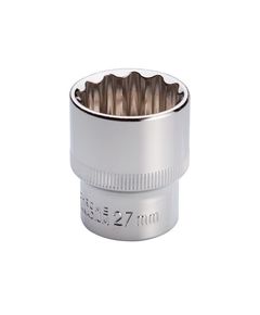 Головка 1/2" 27 мм дванадцятирігна INTERTOOL ET-0227, фото  | SNABZHENIE.com.ua