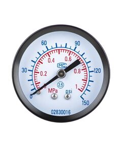 Манометр INTERTOOL PT-1436 1/4 для вимірювання тиску в системах, фото  | SNABZHENIE.com.ua